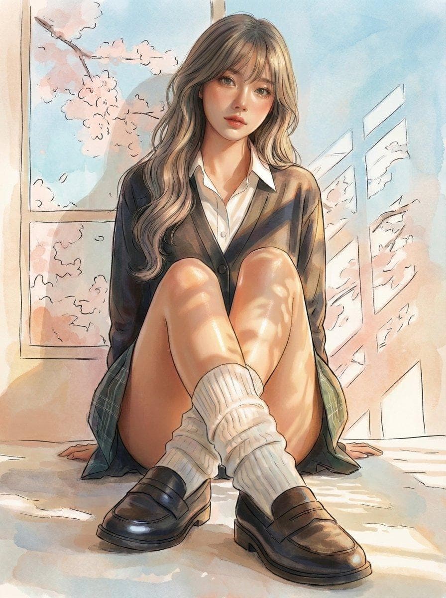 Higgsfield just dropped GPT Image 1.5 — I tried the "impossible" test everyone thought would fail: 1⃣ Pure anime illustration only 2⃣ Extract every clothing item while keeping anime style 3⃣ Take those flat 2D clothes 4⃣ Dress a 100% photorealistic girl with them No LoRA. No training. Just one simple prompt. Result: pleats fold like real fabric, cardigan has actual weight, socks compress naturally. GPT…